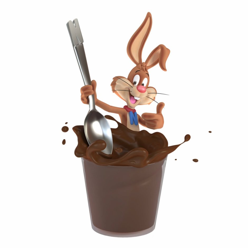 Кролик Несквик шоколад