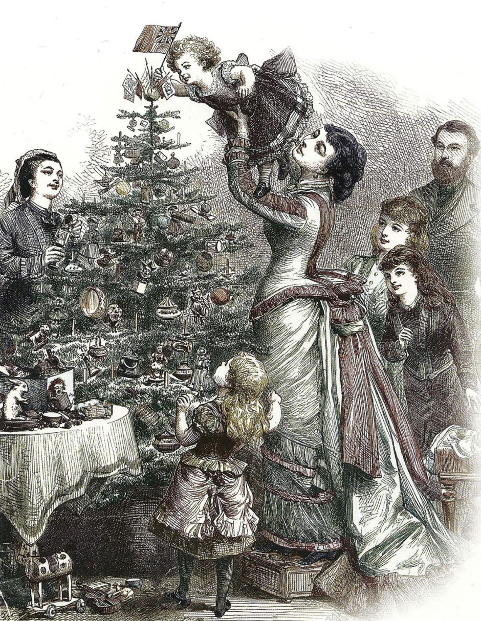 Рождество в викторианскую эпоху
