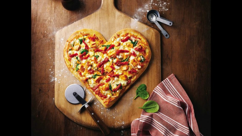 Романтический вечер с пиццей
