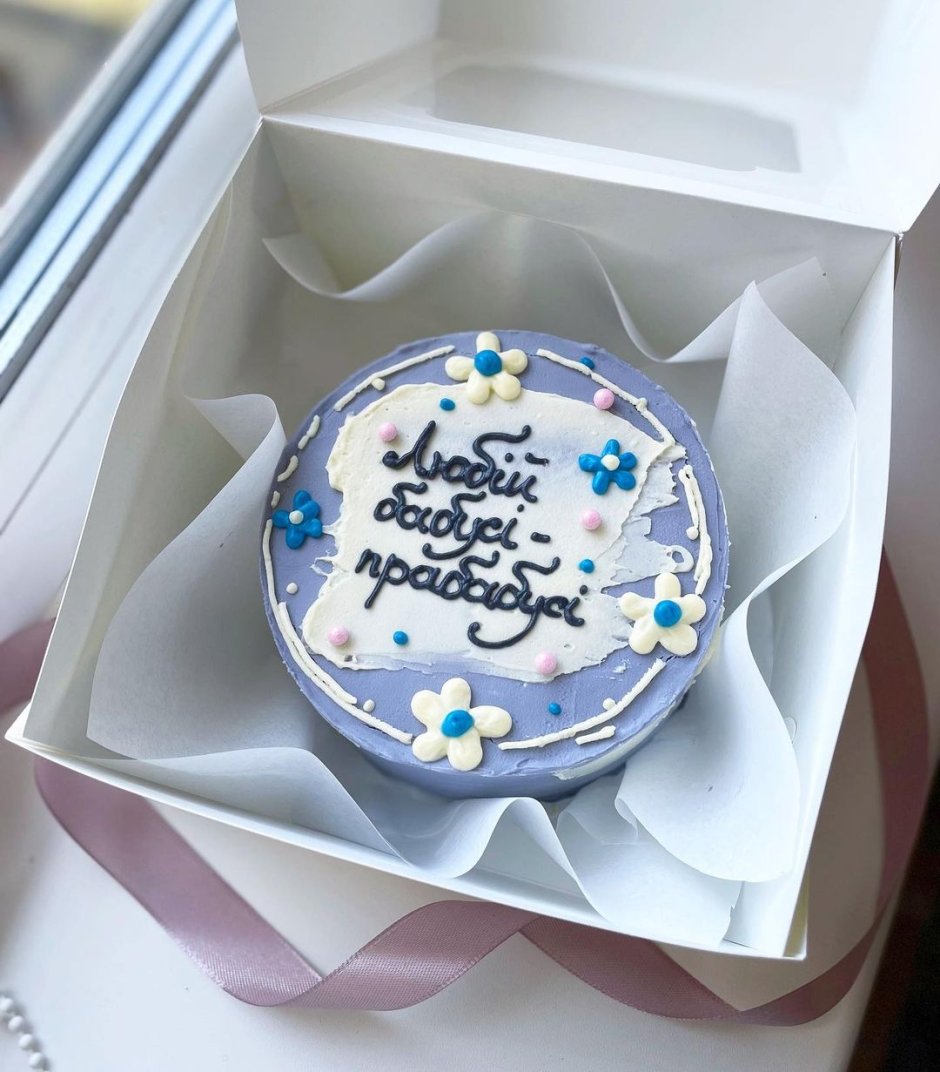 Бенто торт для бабушки на день рождения
