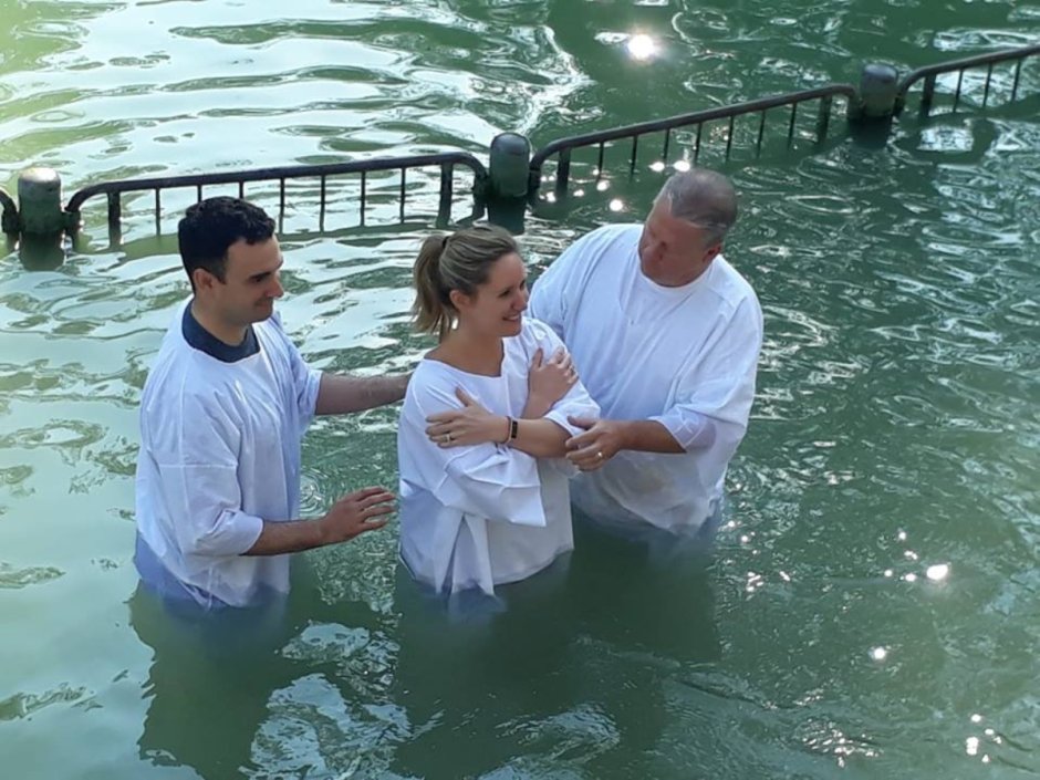 Крещение в Иордане Израиль