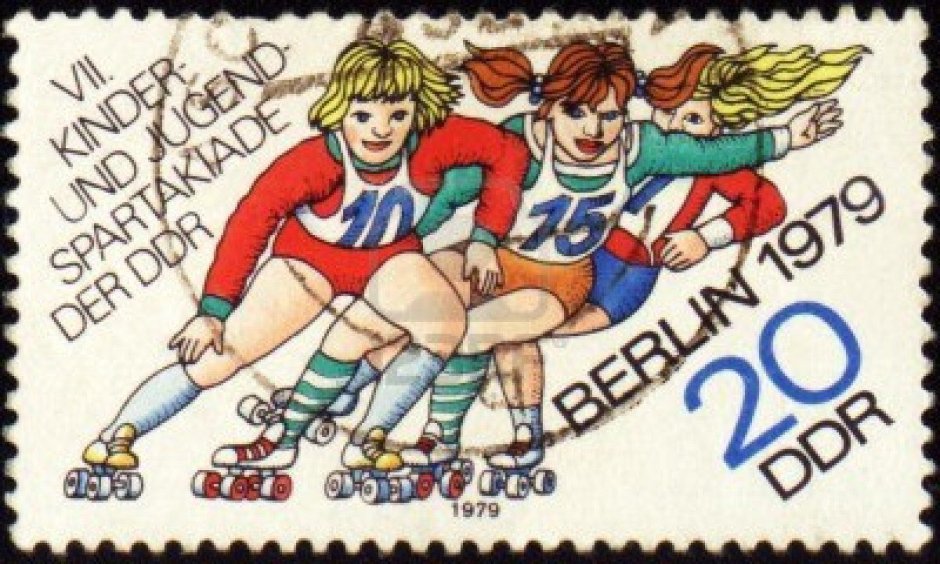 Пионерия ГДР марки