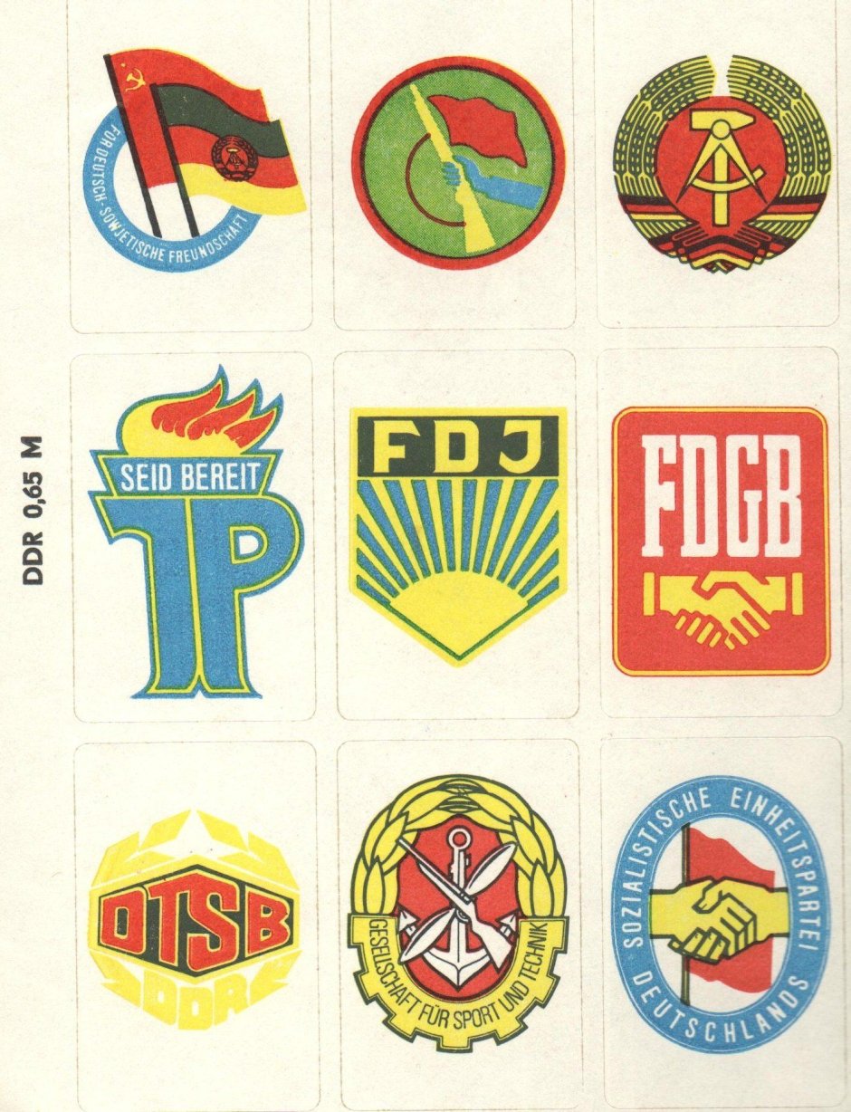 ГДР И СССР плакаты