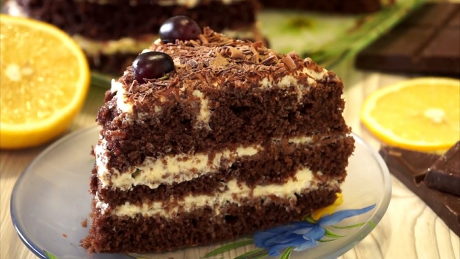 Шоколадный торт со свеклой