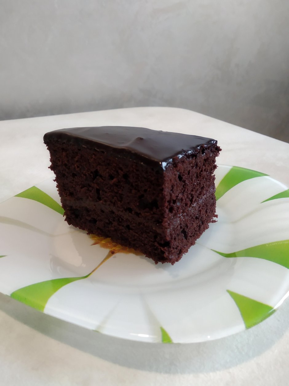 Шоколадный пирог домашний