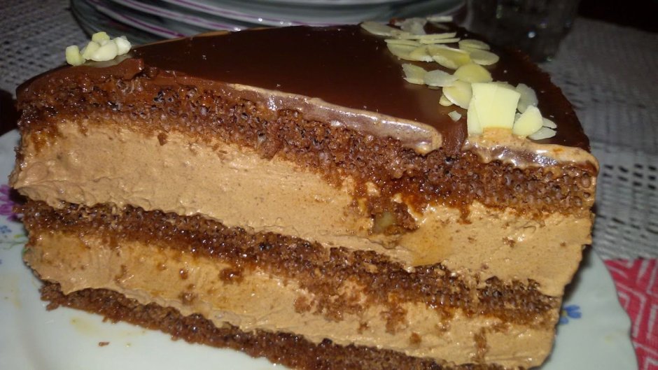 Как можно красиво украсить торт Наполеон кремом