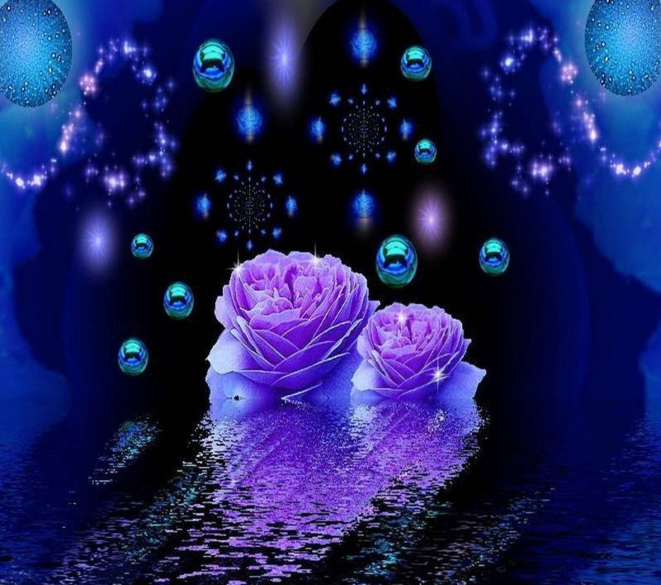 Добрый вечер в синем цвете