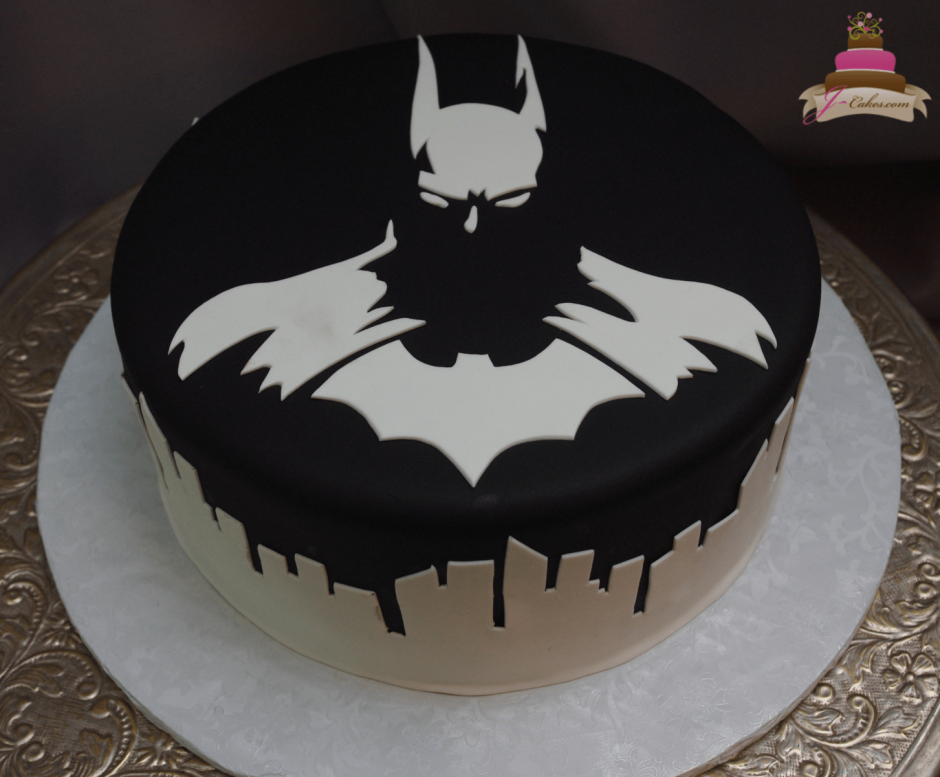 Торт с Бэтменом без мастики