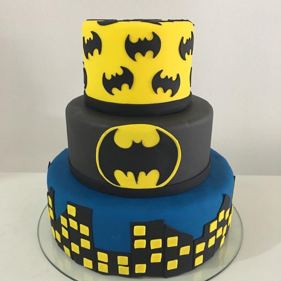 Взрослый торт с Бэтменом