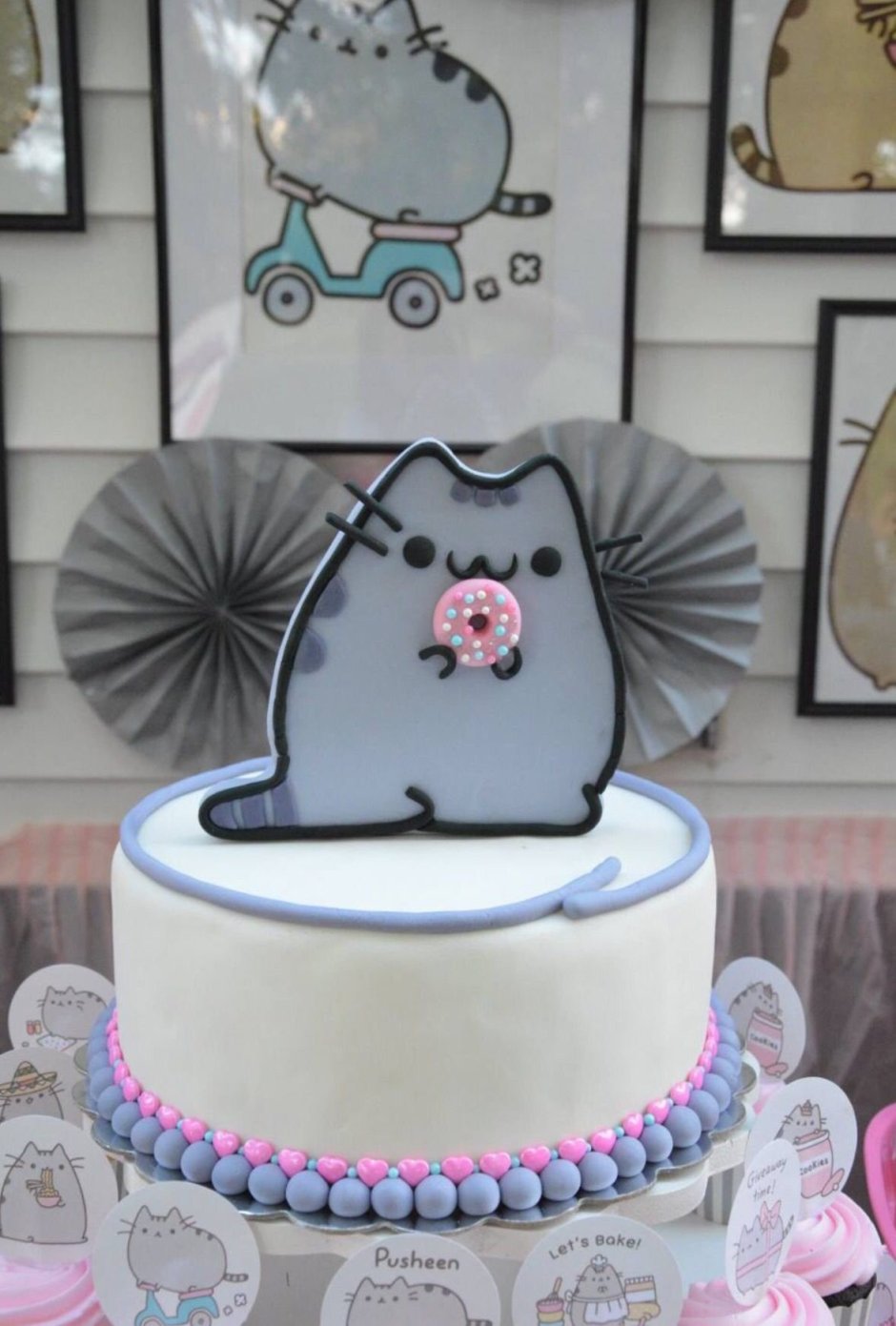 Торт котик Пушин