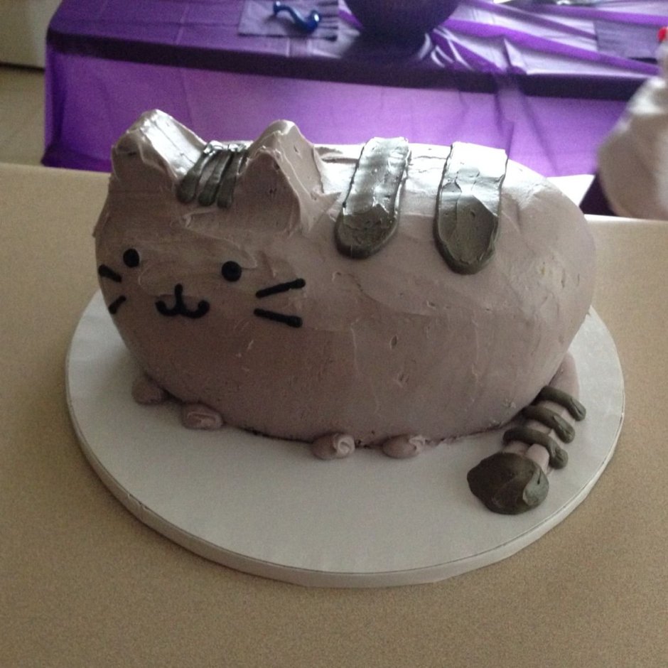 Торт кот Пушин фото