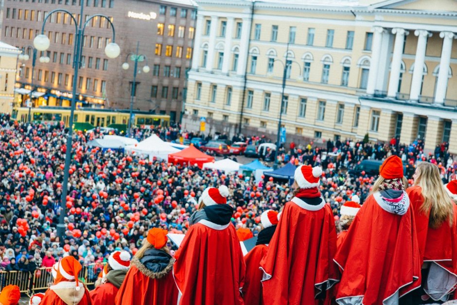 Празднование Рождества в Финляндии