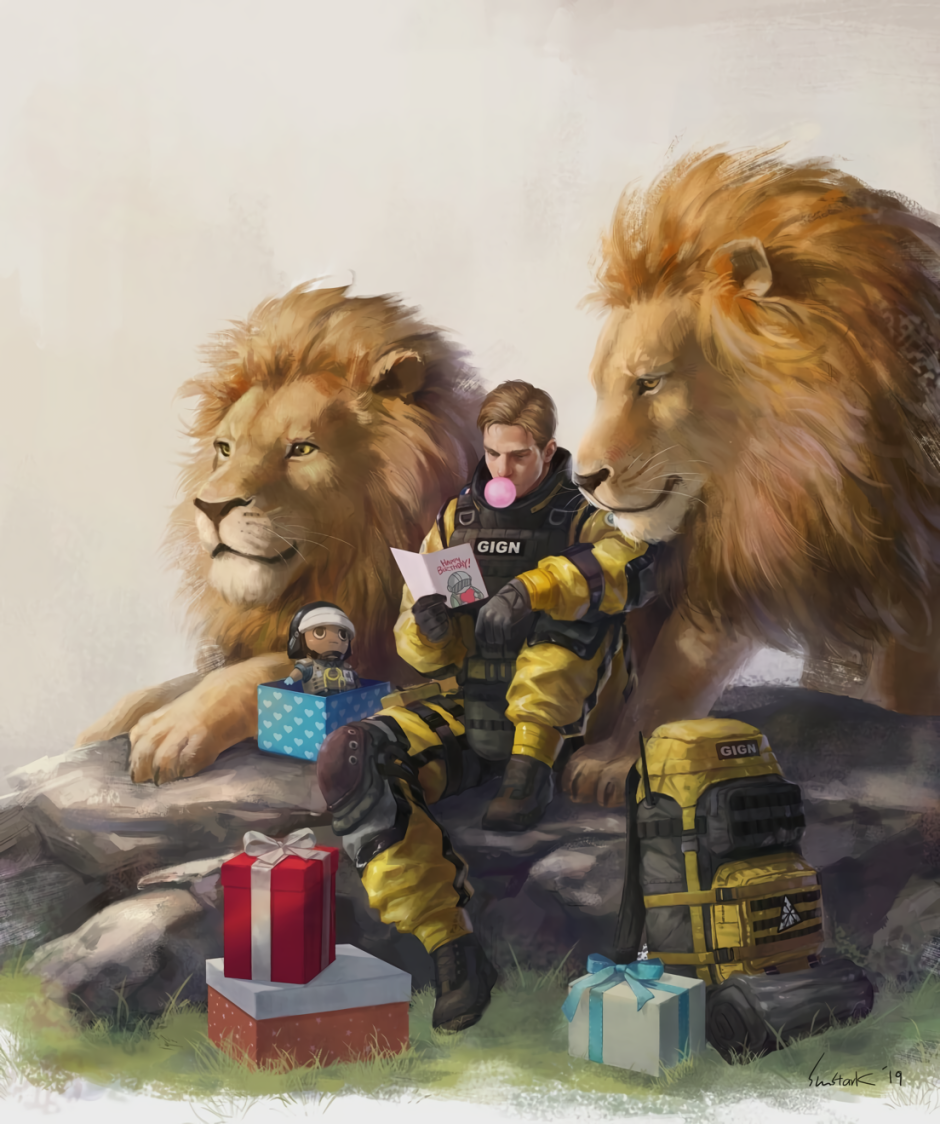 Lion r6s Art