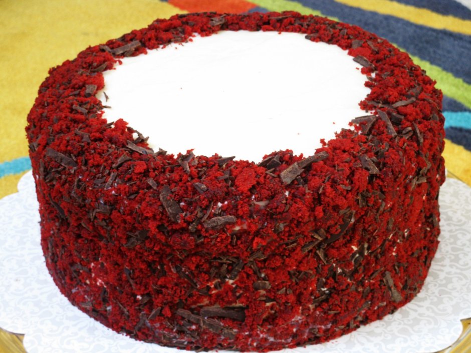 Торт красный бархат Вольчека