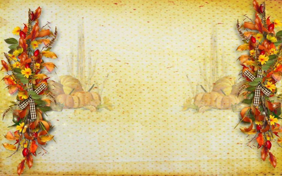 Осенний фон для открытки