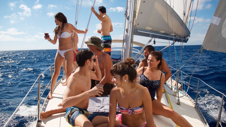 Вечеринка на яхте в Марина-дель-Рей