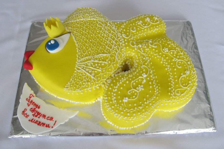 Торт в форме рыбки