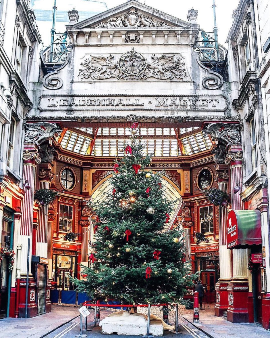 Рождественская Эстетика Лондона