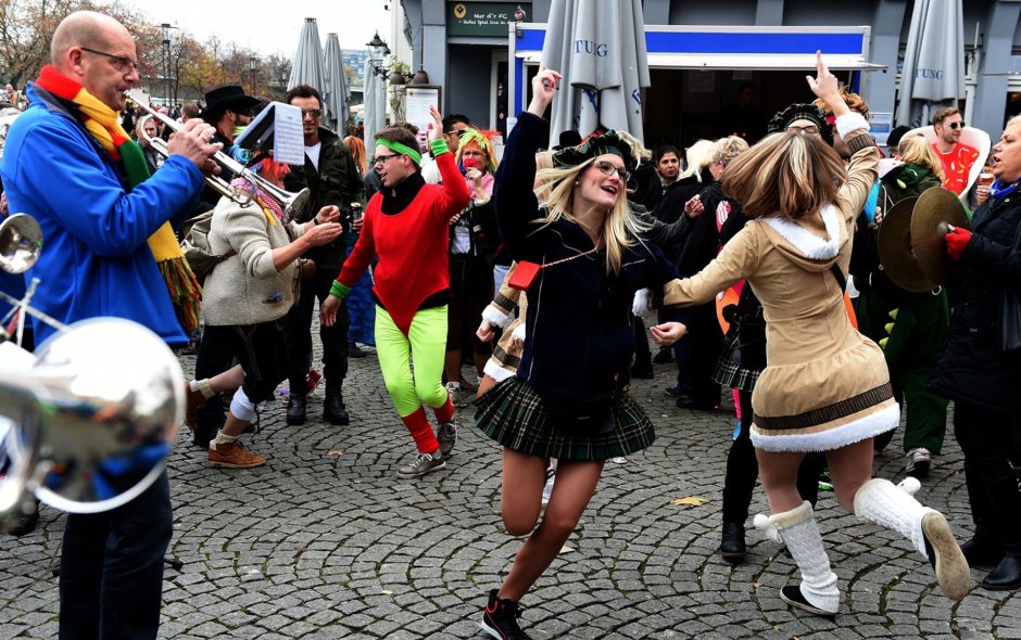 Карнавальное шествие в Кёльне
