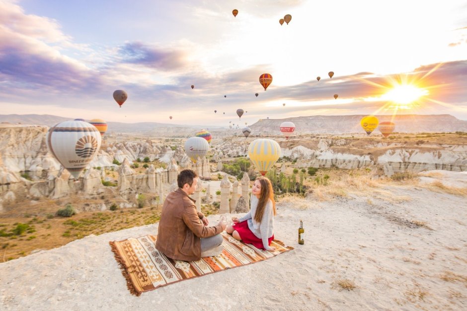 Каппадокия Турция романтика