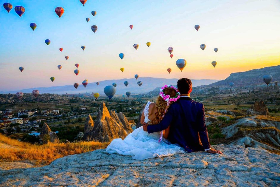 Каппадокия воздушные шары романтика