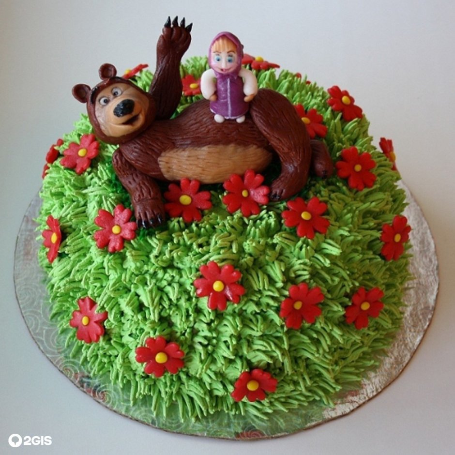 Детские торты Маша и медведь