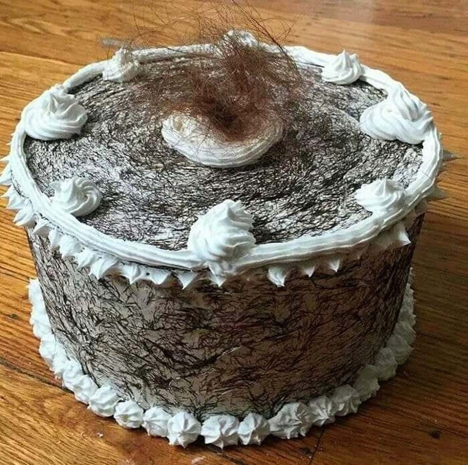Мохнатый торт