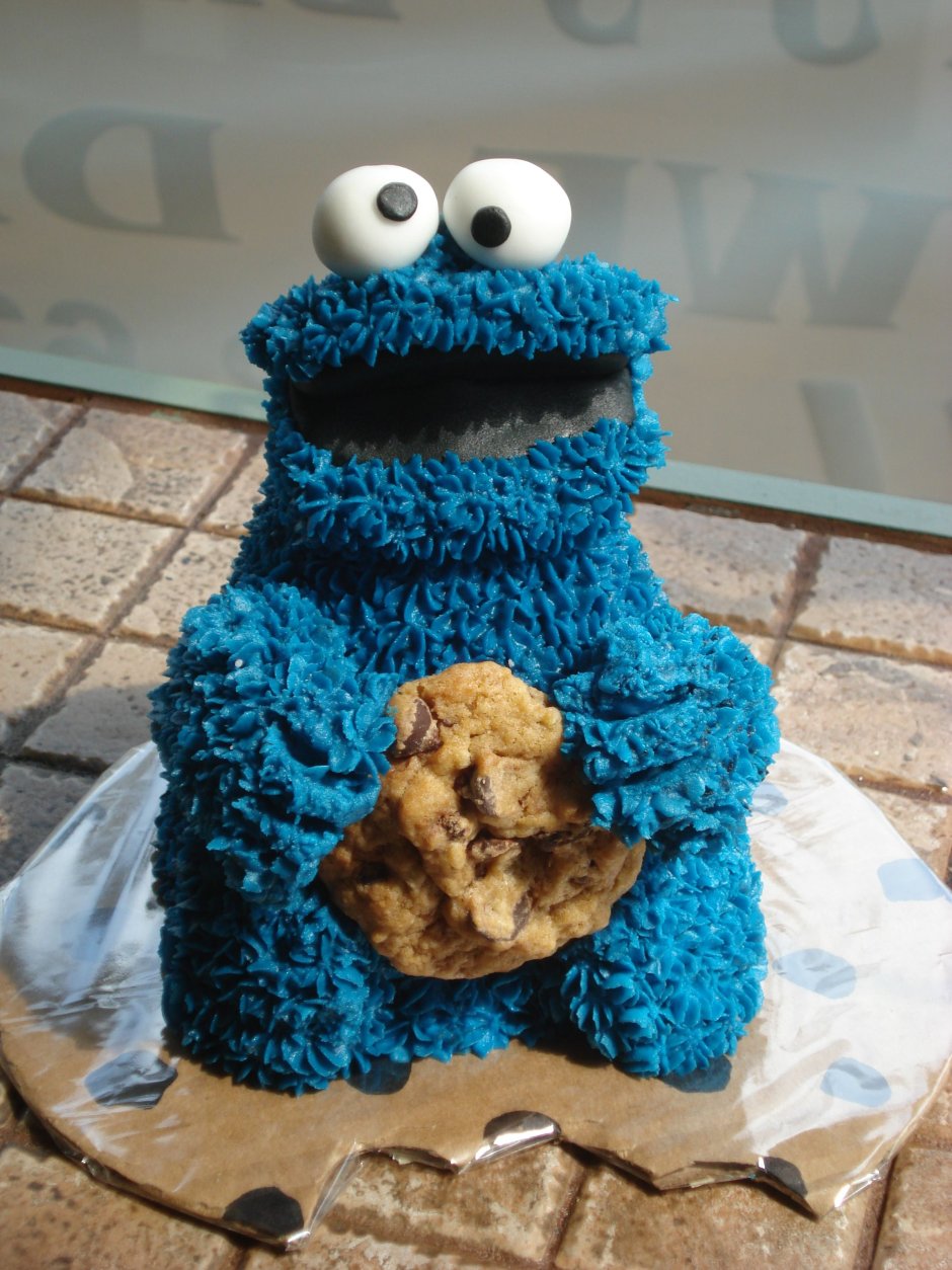 Торт cookie Monster