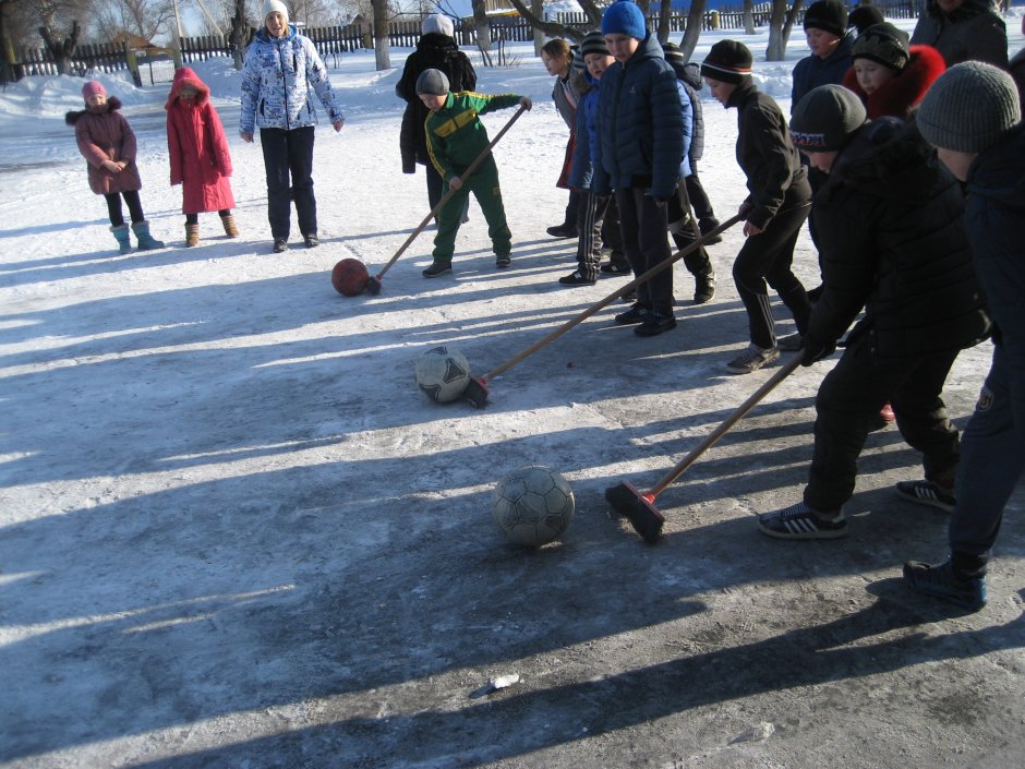 Спортивные мероприятия зимой в парке