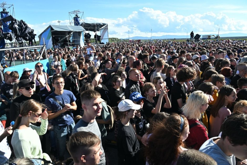 Музыкальный рок фестиваль «рок от гор» число участников