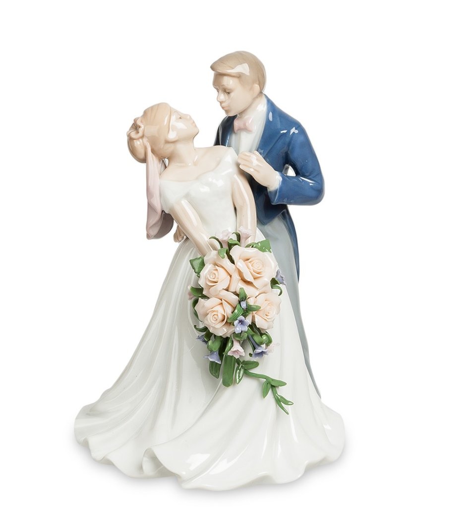 Павоне фарфор невеста и жених