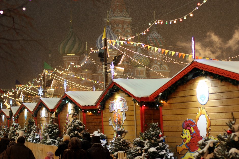 Московский фестиваль «путешествие в Рождество»