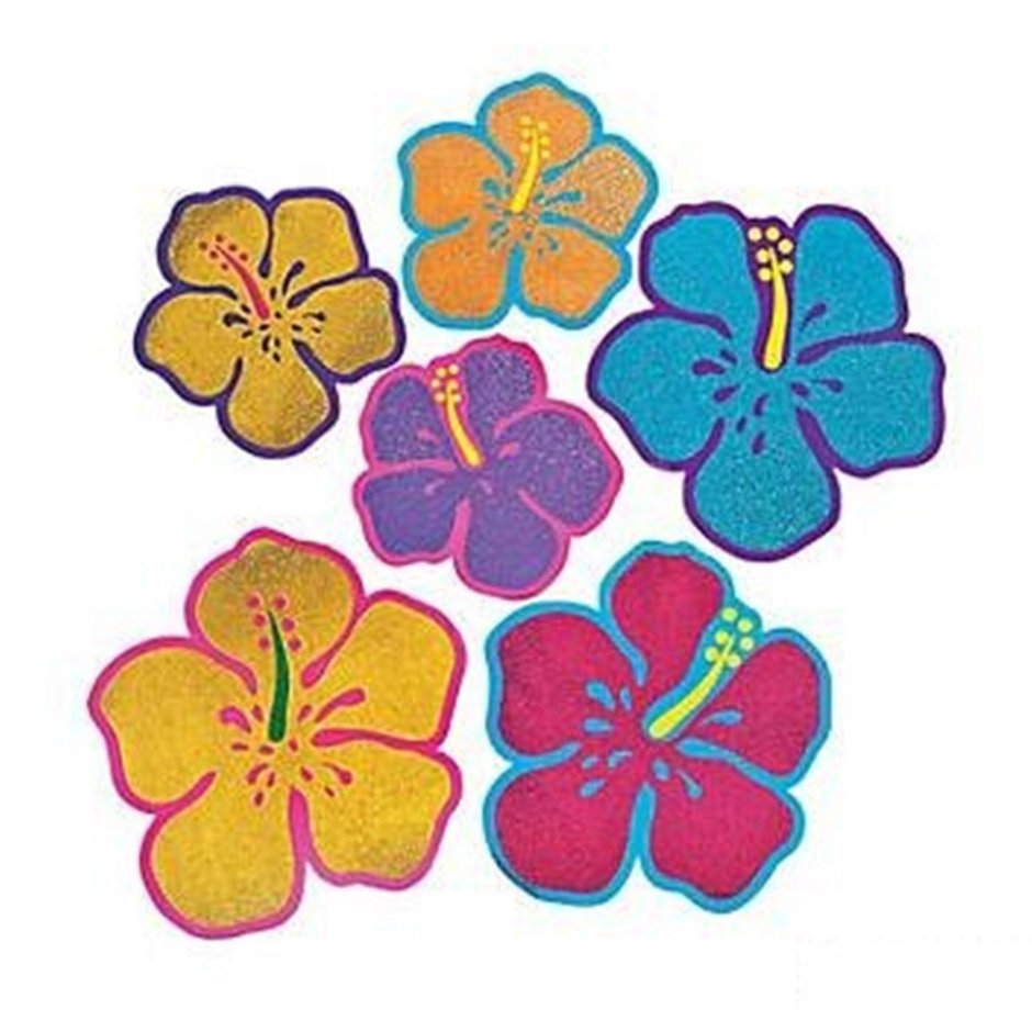 Цветочки для гавайской вечеринки