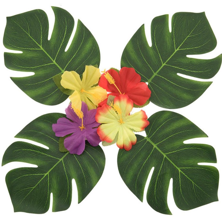Листья для гавайской вечеринки