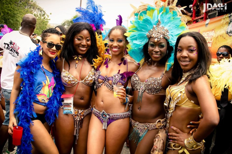 Ямайка карнавал девушки