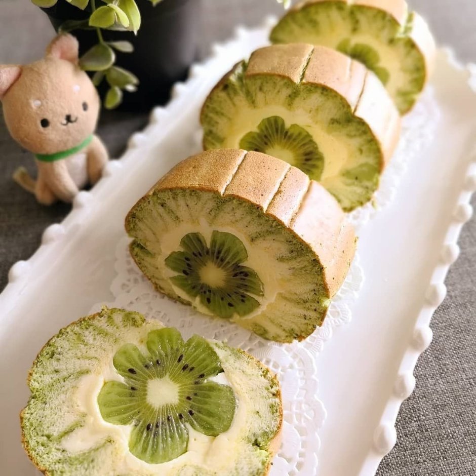 Японский бисквит для декора тортов