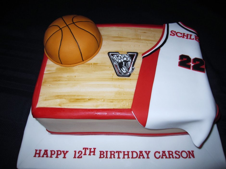 Торт для спортсмена баскетболиста
