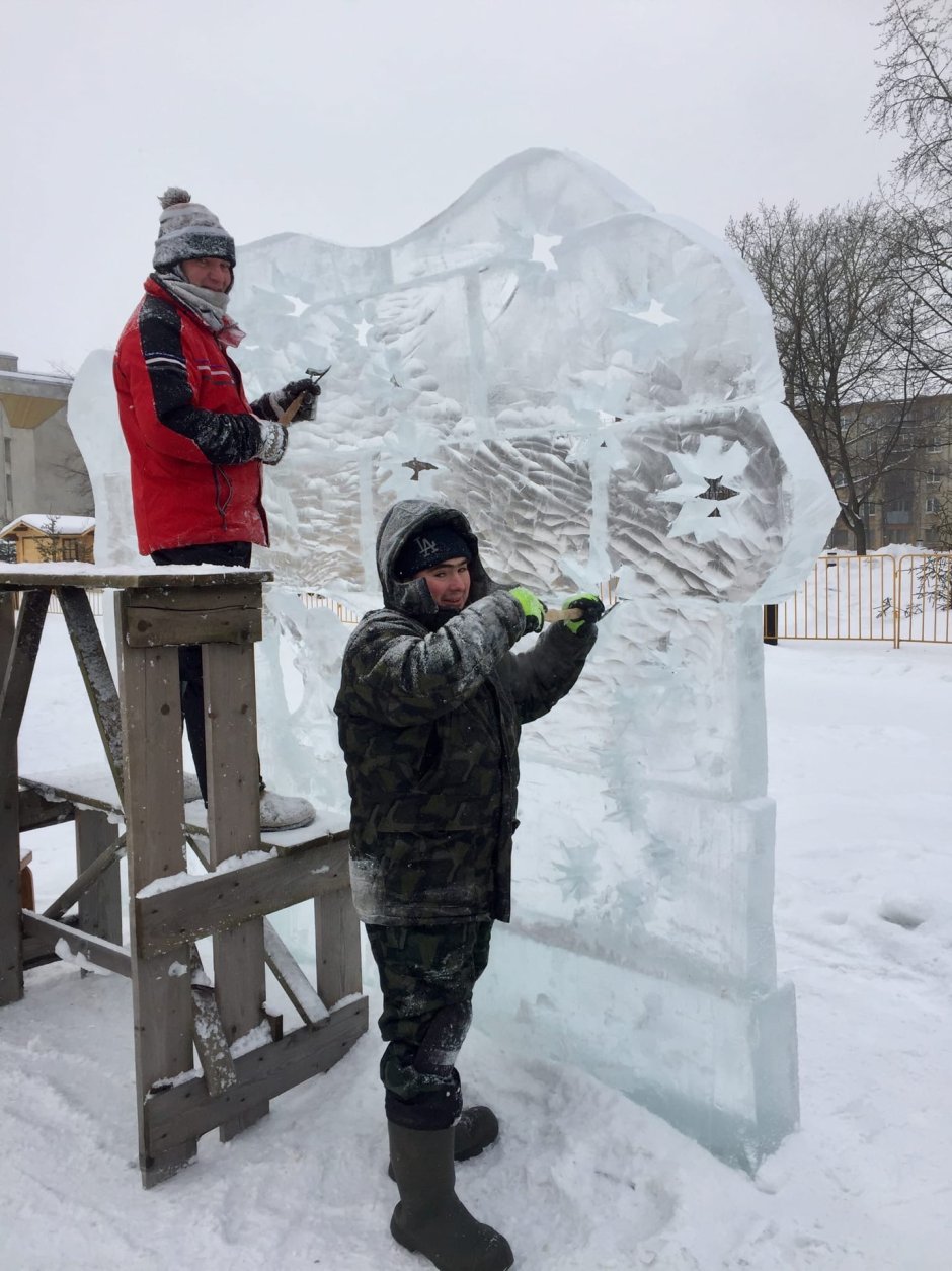 Лысенина Ледяная скульптура