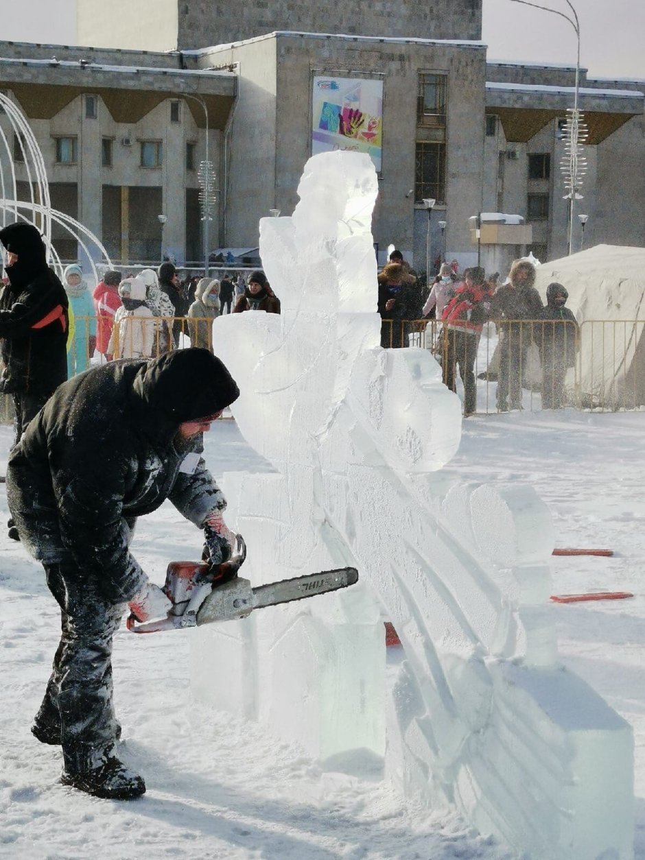 Архангельск скульптуры из льда 2021