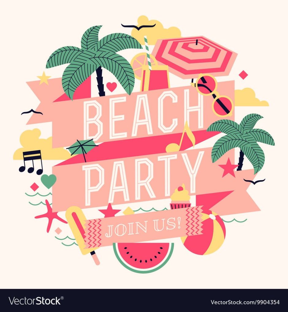 Beach Party banner