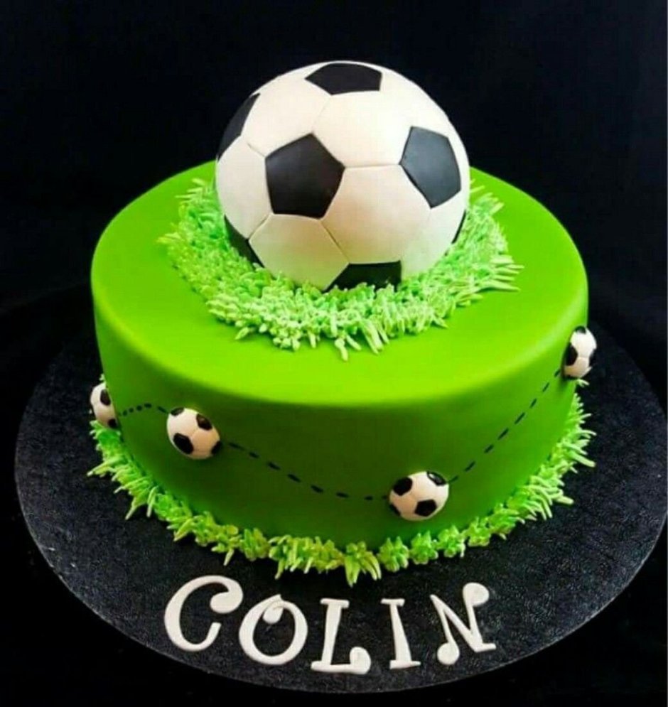 Торт футбол для девочки