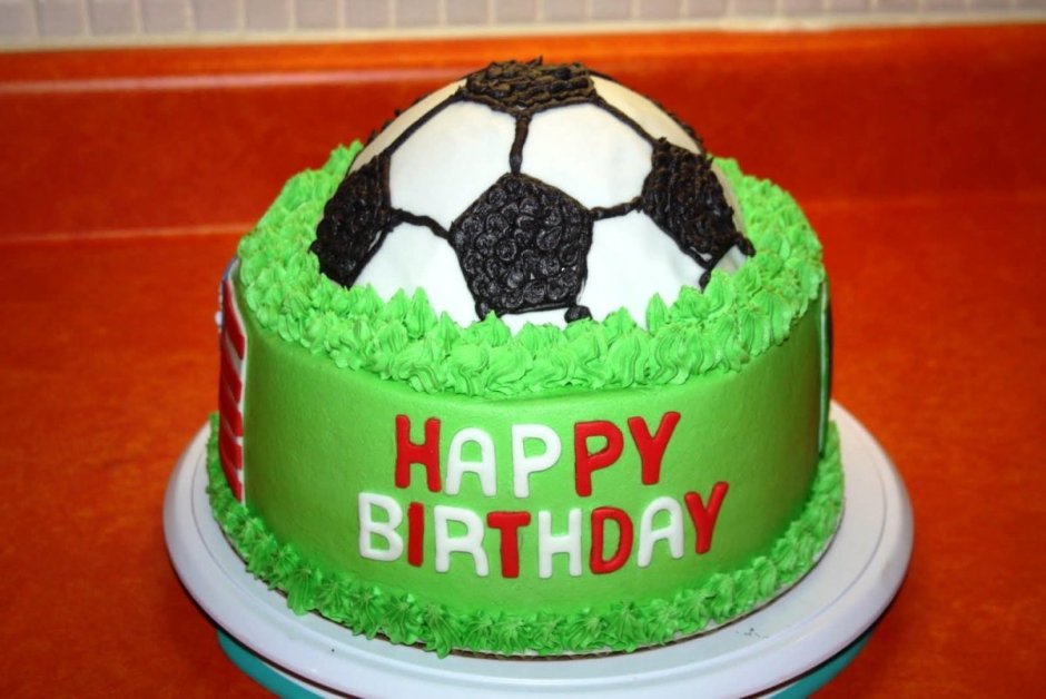 Открытка с днём рождения футболисту