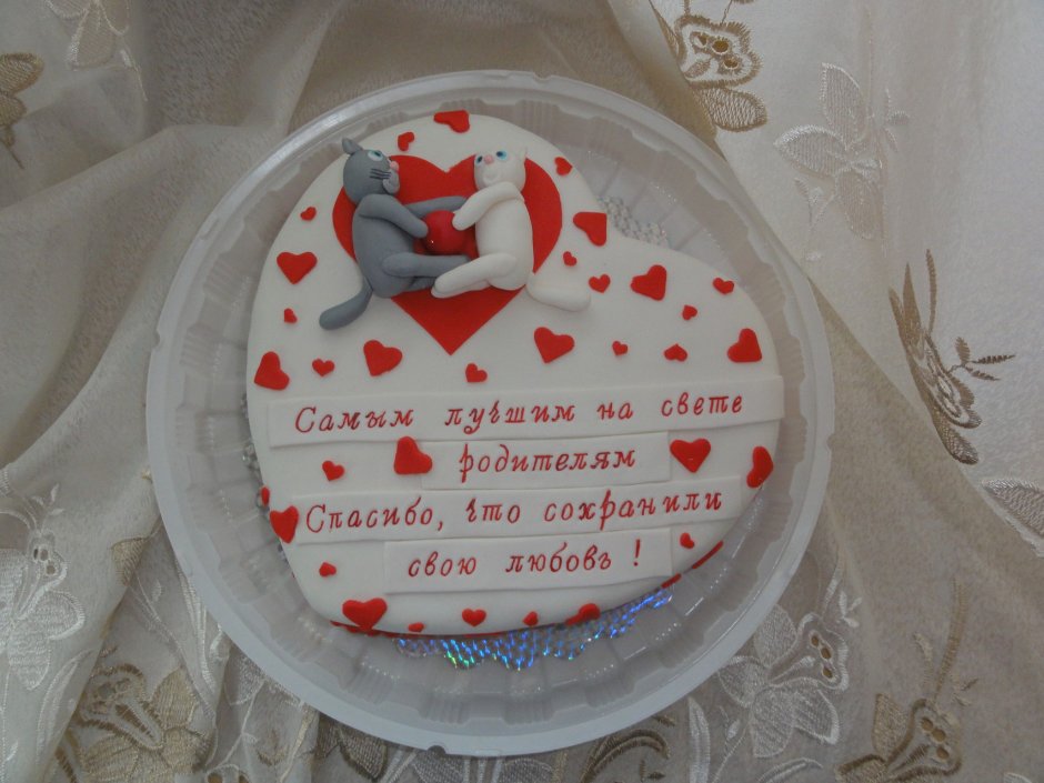Надпись на торт на годовщину свадьбы