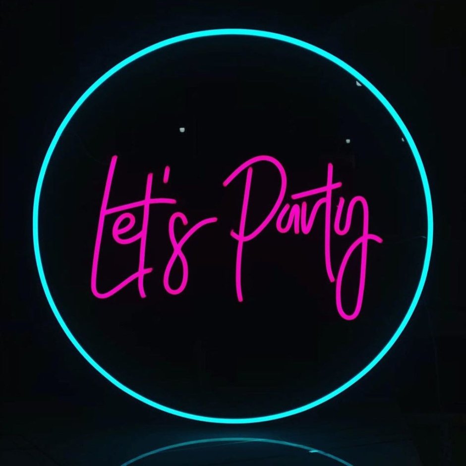Lets go Party Neon