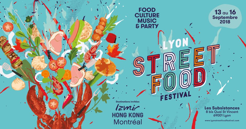 Рекламные плакаты фестиваля еды