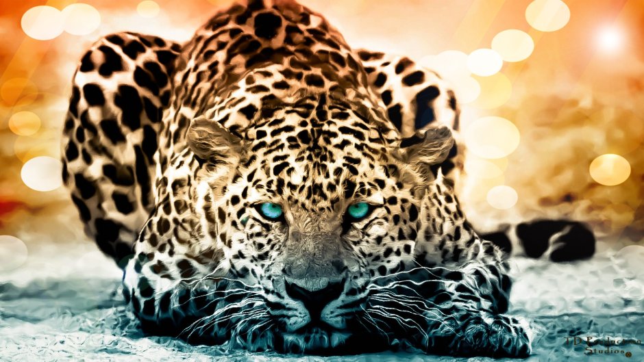 Шикарный леопард