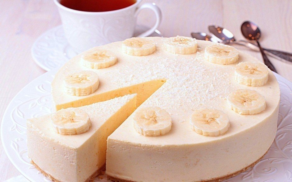 Банановый тортик за 20 минут