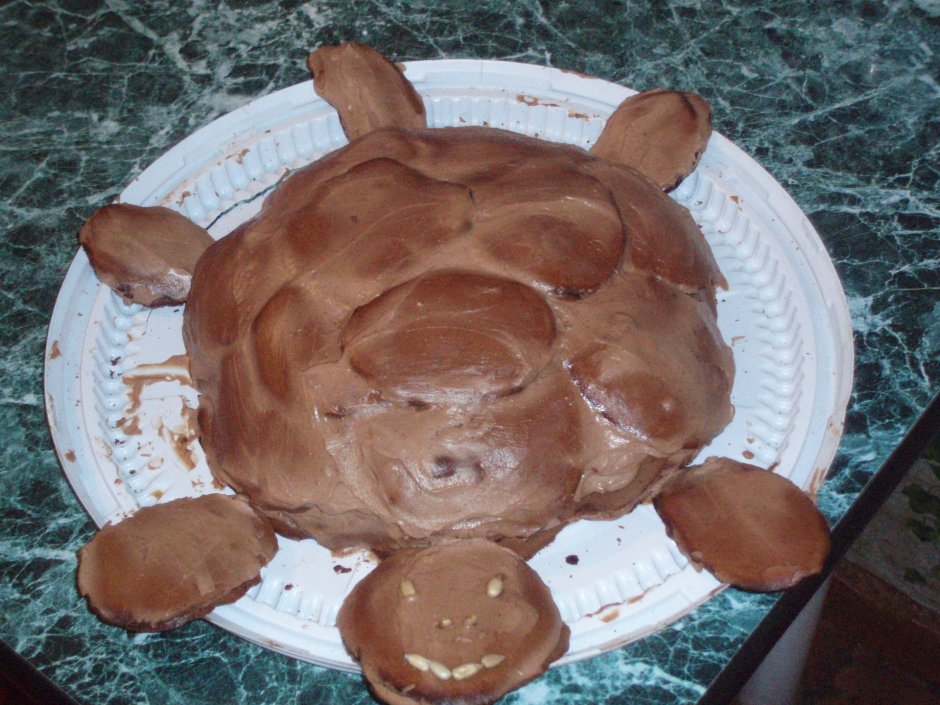 Торт Изумрудная черепаха
