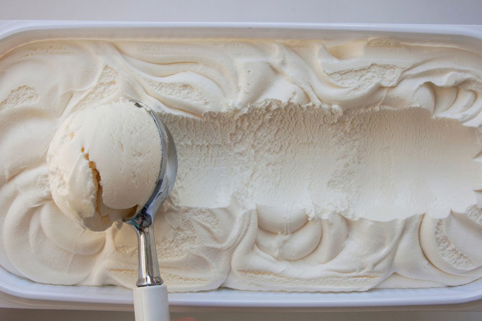 Ice Cream Vanilla easy Scoop