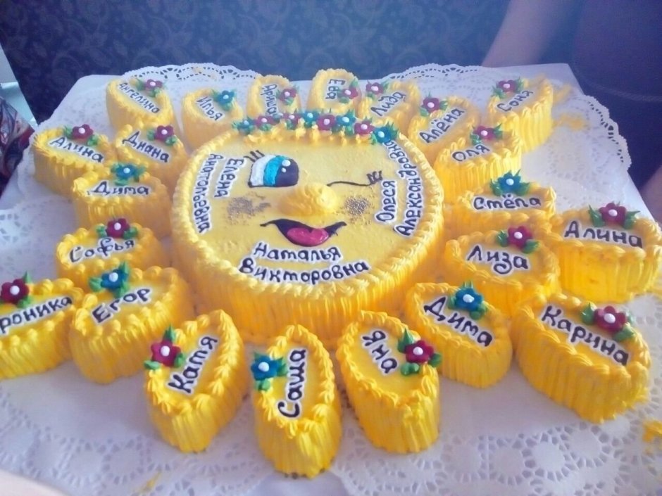 Торт на выпускной в детский сад
